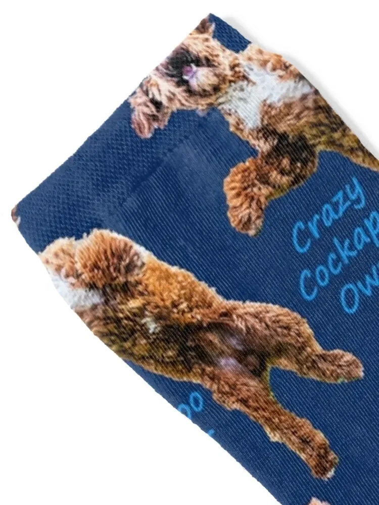 Crazy Cockapoo Owner Socks tennis luxe custom sports Luxury Woman Socks Men's