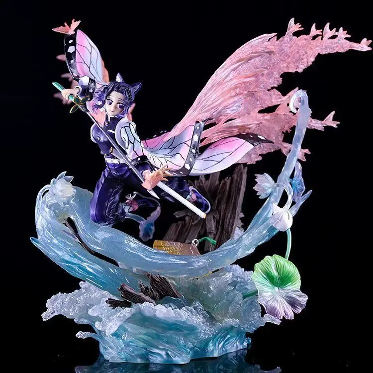 Butterfly pillar scene anime wholesale model Ghost Slayer Blade