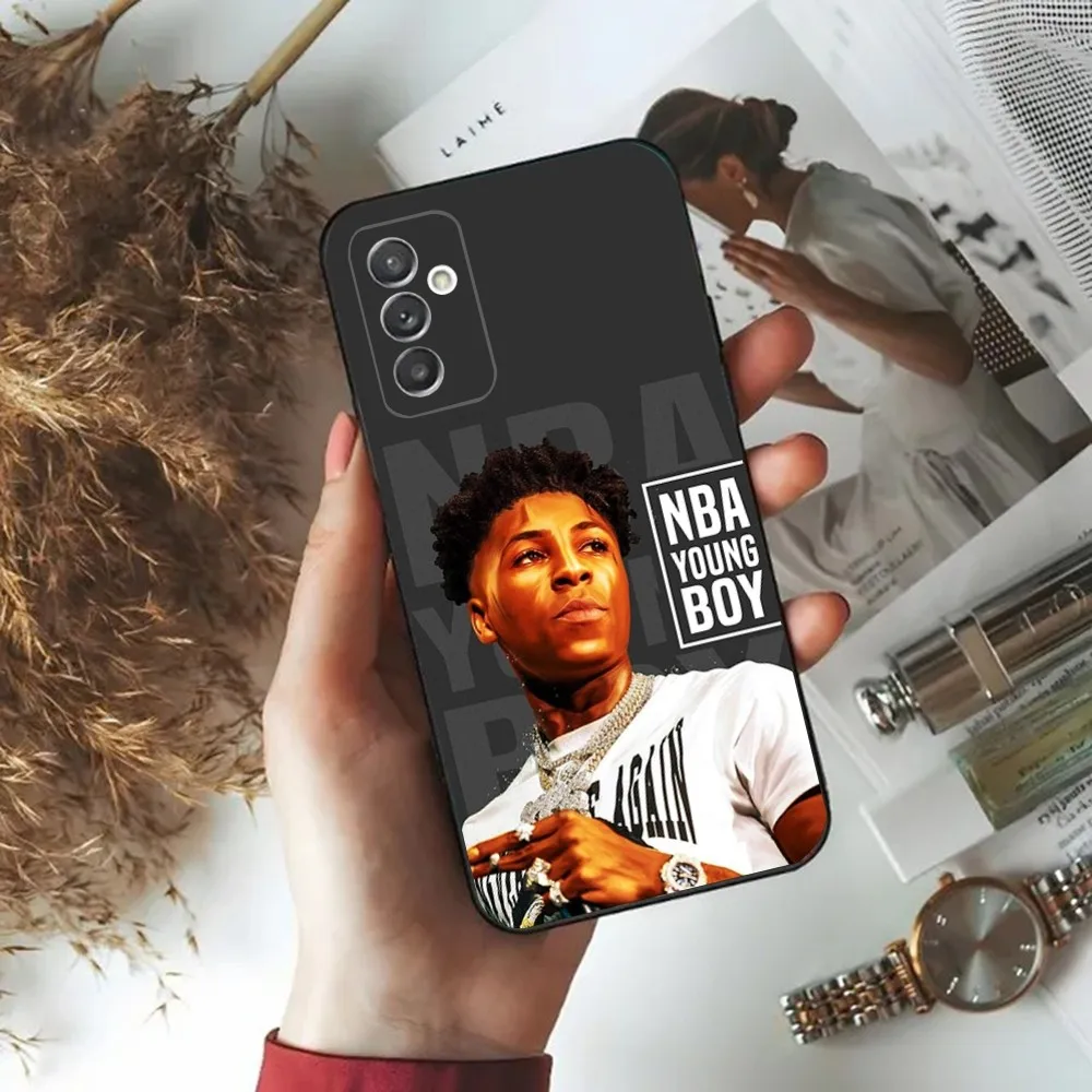 Youngboy Never Broke Again Phone Case For Samsung Galaxy A20,A21s,A22,A31,A32,A52,A53,A72,73,A80,A91 Soft Black Phone Cover