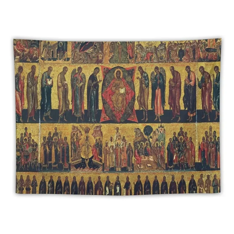 All Saints Orthodox Christian Icon Tapestry Deco Decorations for Bedroom Tapestry Deco Decorations