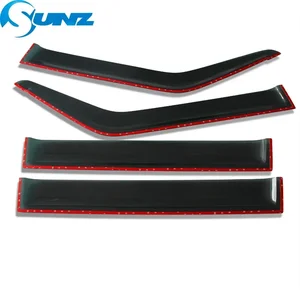 Defletor de janela lateral para mitsubishi pajero montero v31 v32 v33 v46 1991 1992 1993 1994 1995 1996 1997 1998 viseira de janela 6 principais vendas pajero 1995 - №5