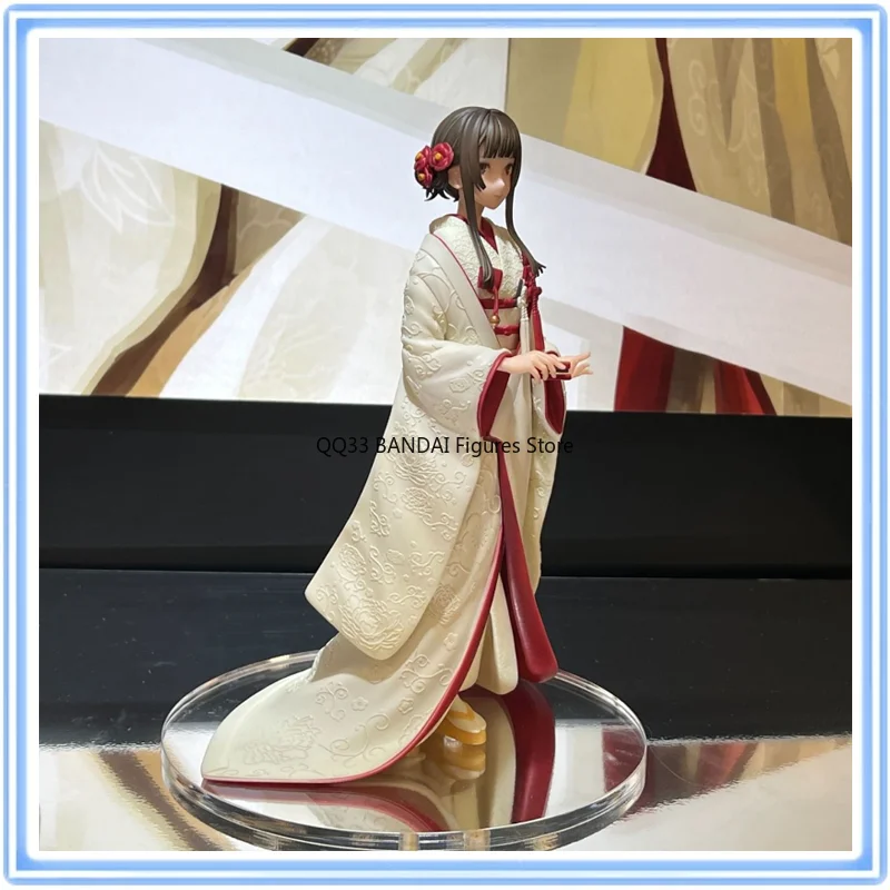 

Original Anime Monogatari Series Senjougahara Hitagi Cover Visual Action Figures Model Collectibles Desktop Ornaments