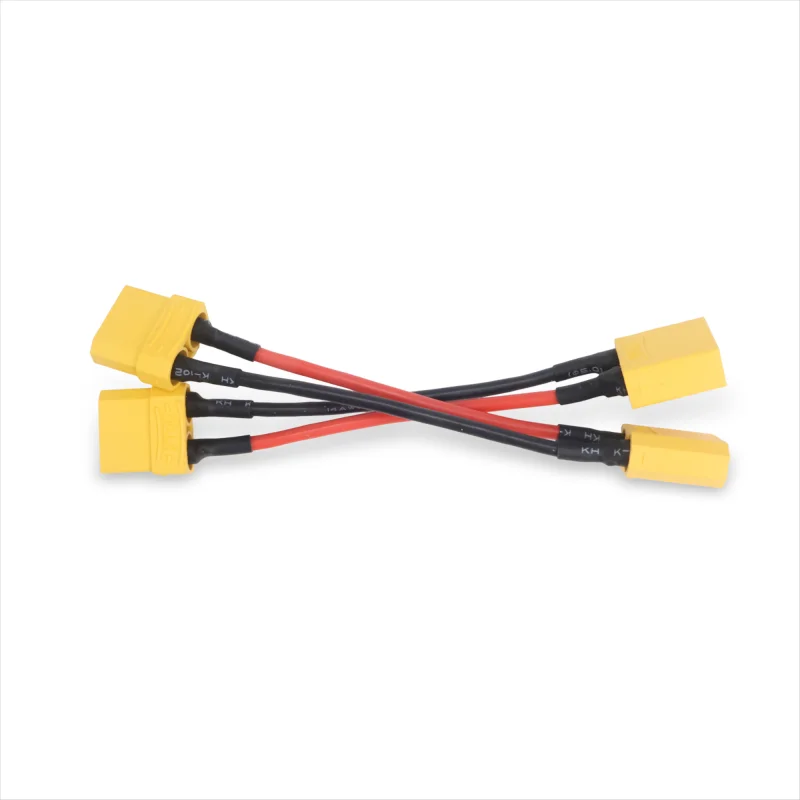 New Type 1/6PCS XT90 Male to XT90 Female Plug Extension Cable Lead Silicone Wire 14AWG for RCcars boats or planes lipo battery