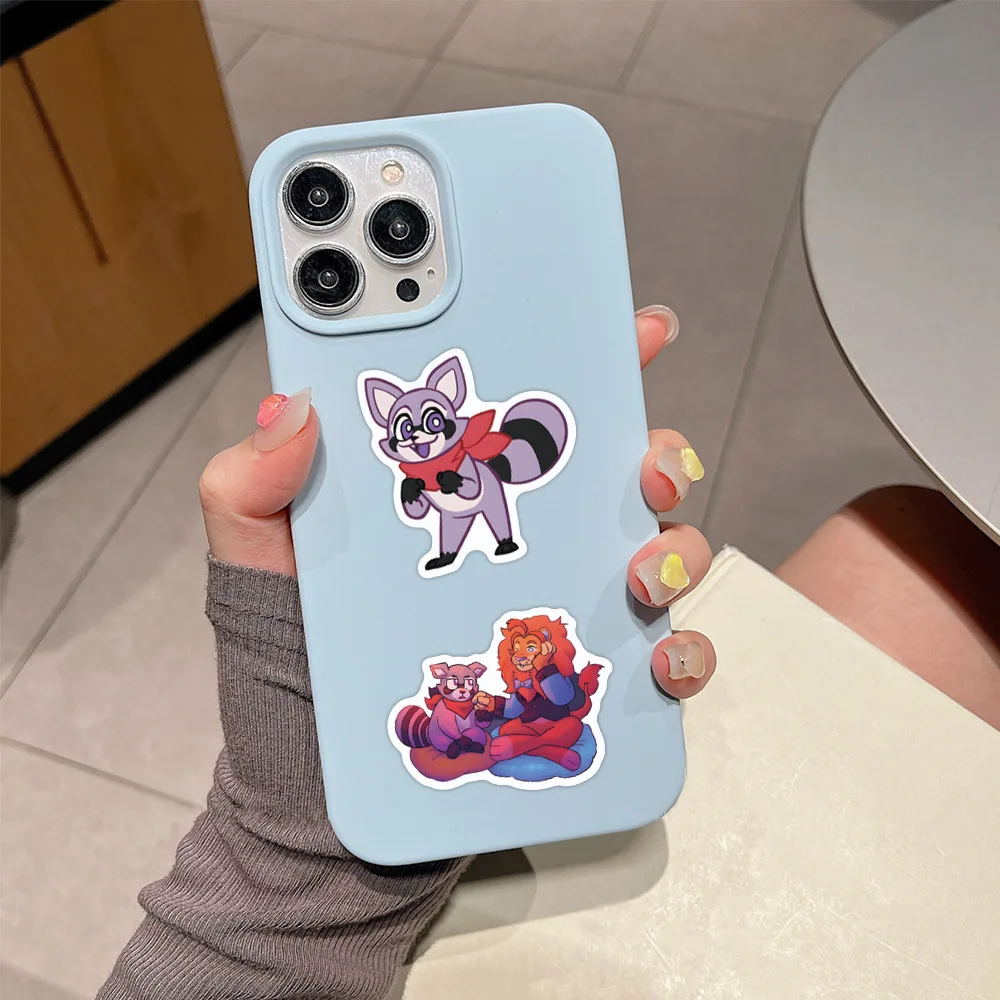 10/30/55 PIÈCES Jeu Indigo Parc Autocollant Dessin Animé Mignon Graffiti Décoratif Bagage Coque De Téléphone Planche À Roulettes Réfrigérateur Autocollant Étanche