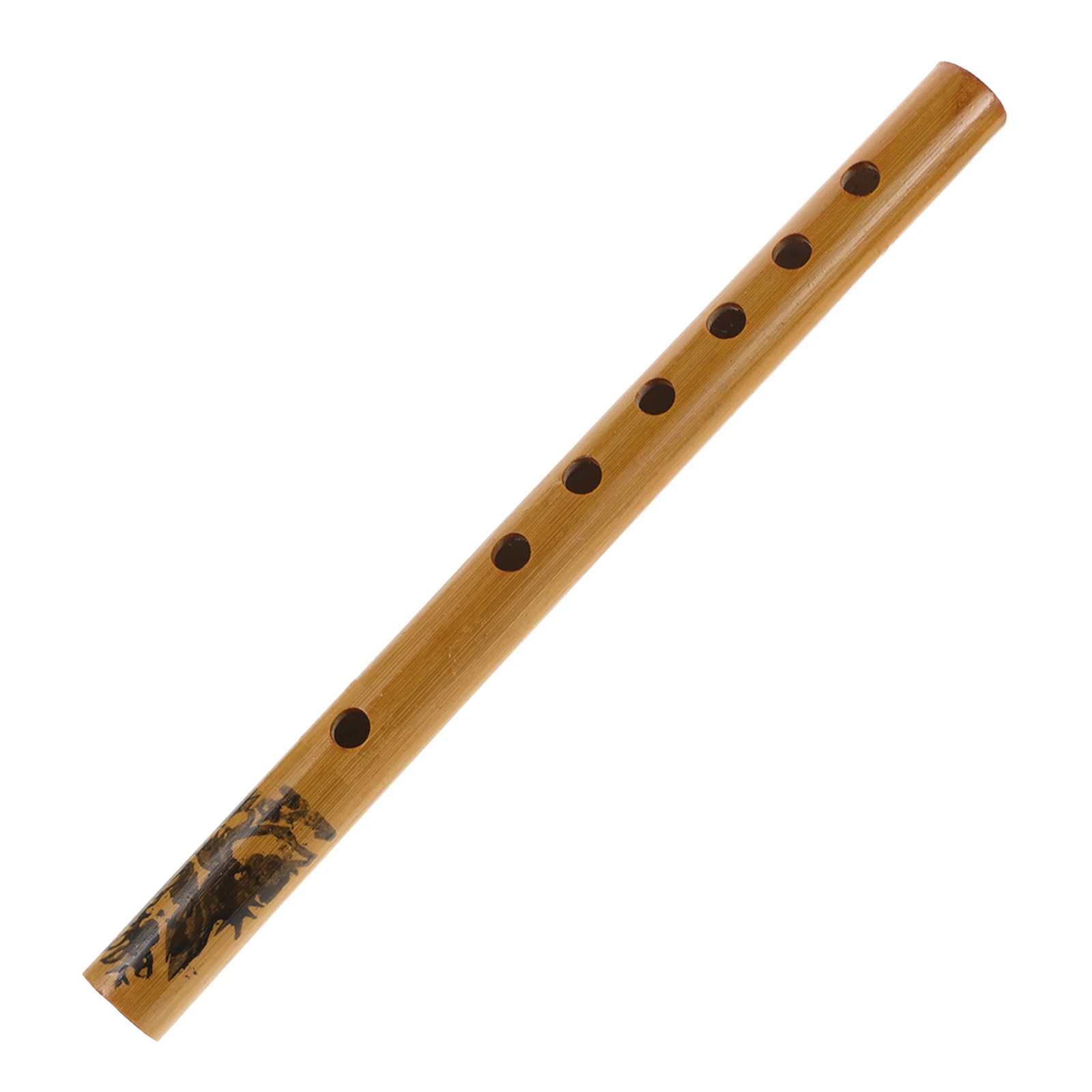 

s Bamboo Flute Chinese Recorder 6 Hole Student Wind Instrument Lightweight Portable Wood Clarinet for Kids Beginners