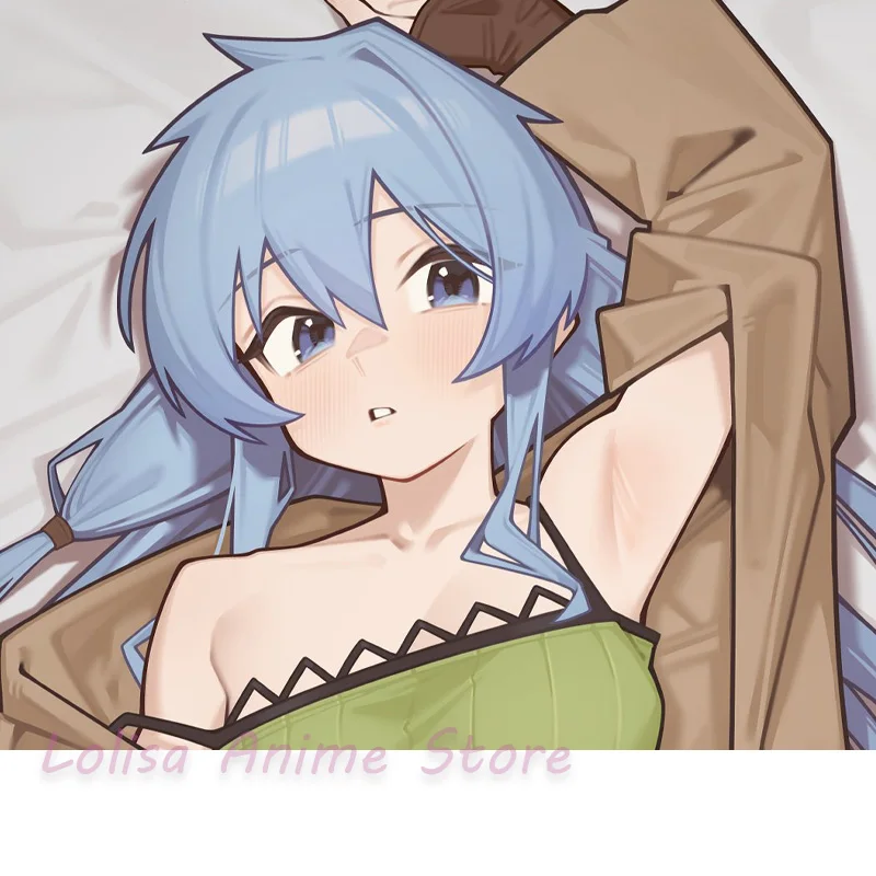Dakimakura Eria Anime Body Pillow Cover Double-sided Print Pillowcase Life-size Birthday Gifts