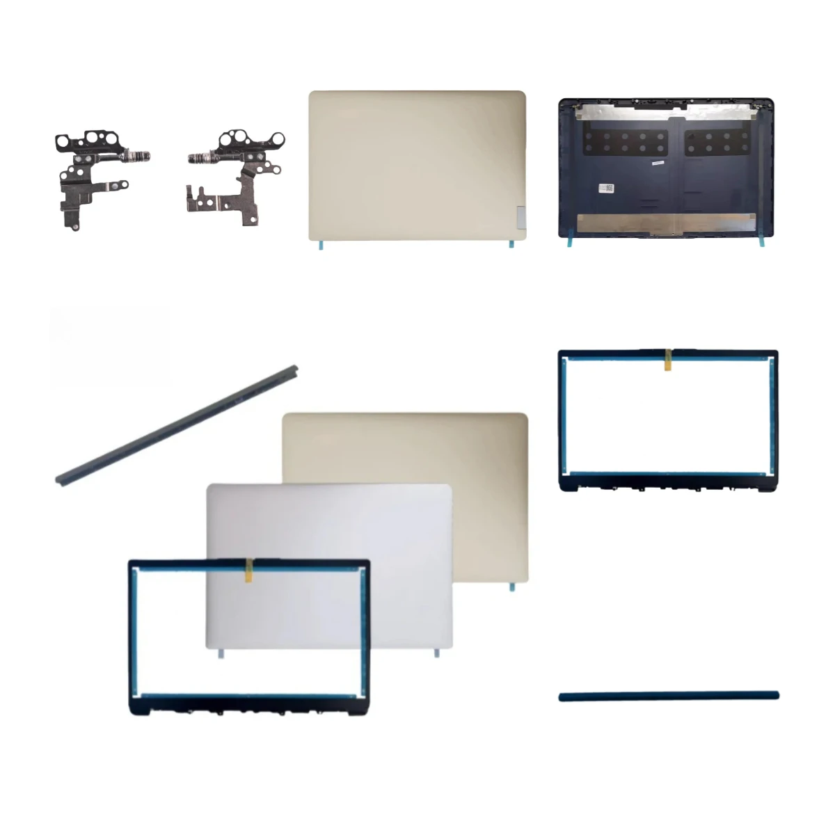 capa traseira lcd moldura dobradiça capa 2022 para ideapad 1-15ada7 1-15amn7 5cb1f36623 5cb1f36622 5cb1f36621 5cb1f36620