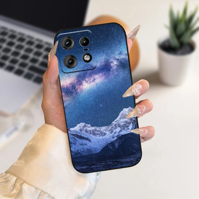 حافظة لهاتف موتورولا Edge50 Pro Capa 50s Pro غطاء هاتف من السيليكون الناعم اللطيف لهاتف Moto Edge 50 Fusion 5G ممتص للصدمات Fundas #2