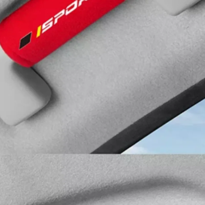 1 Pcs Fluff Car Roof Door Handle Protector Car Armrest Cover, Fit For Vehicle Use Can Be Freely Matched To Decorate Your Car
