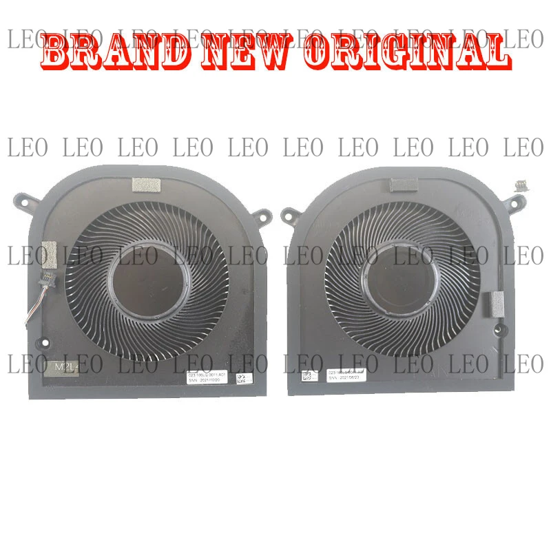 

HH Laptop CPU GPU Cooling Fan for Dell Precision 5750 5760 0MXF81 0P2FY9 L&R