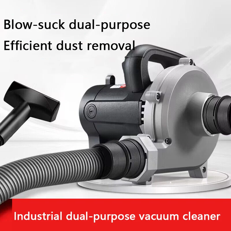 Woodworking Dust Removal High-Power Vacuum Cleaner Industrial Construction Dust Collector Wall Planer Grinder Cloth Bag Blowing