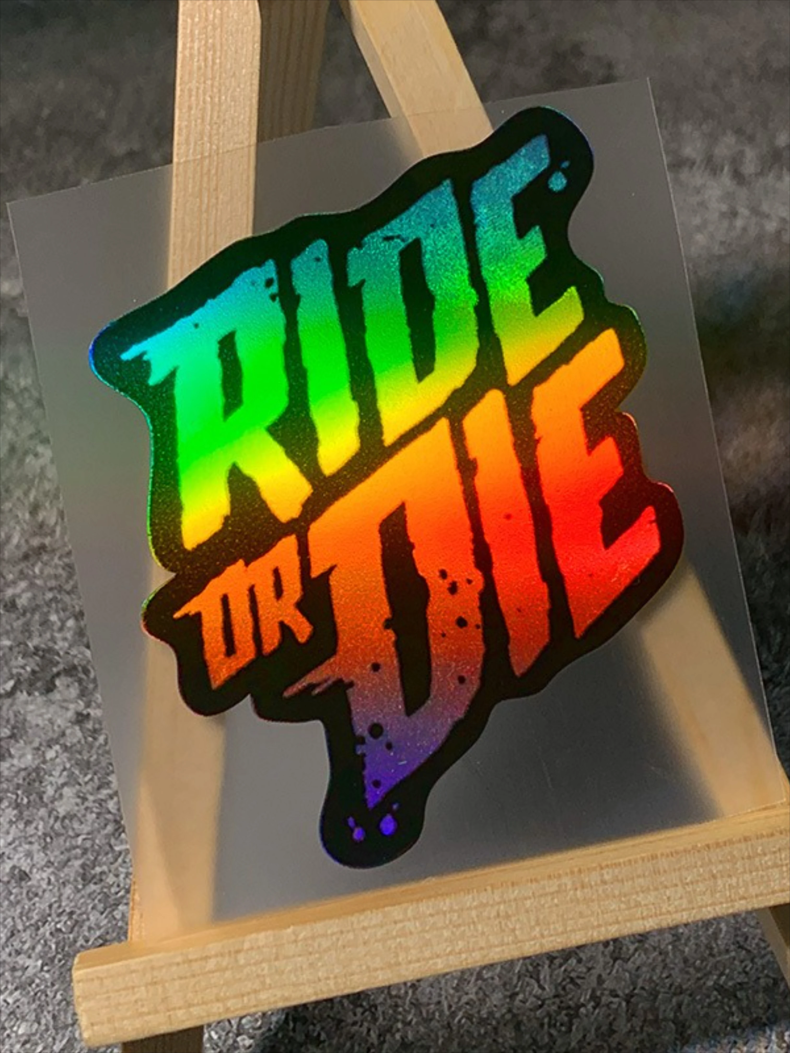 AliExpress NONE 1PC RIDE OR DIE Motorcycle Stickers Waterproof for Motorbike DIY Helmet Fuel Tank MTB Bike Top Tube Frame Cycling Vinyl Decals