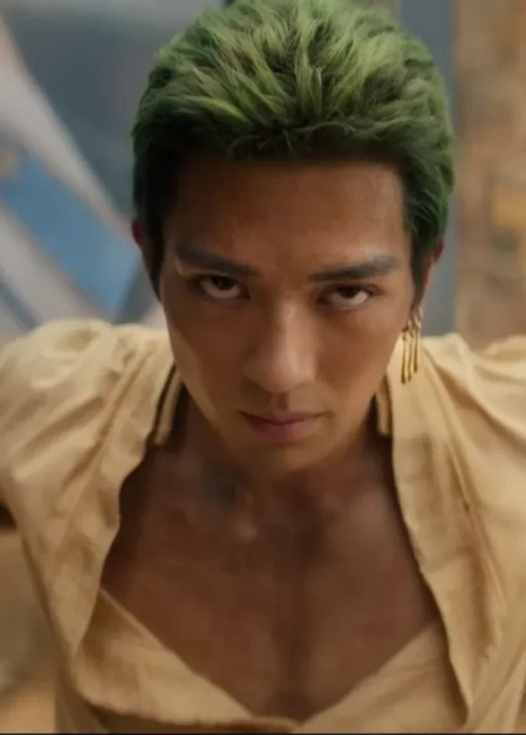 2025halloweenLuff Live Action Roronoa Zoro Cosplay Outfits with Top,Pants,Belt and Earrings Great for Men Adult Carnival Costume