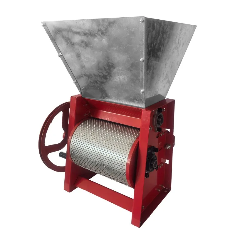 Manual coffee bean peeling machine  hand crank small household coffee fruit shelling and peeling machine