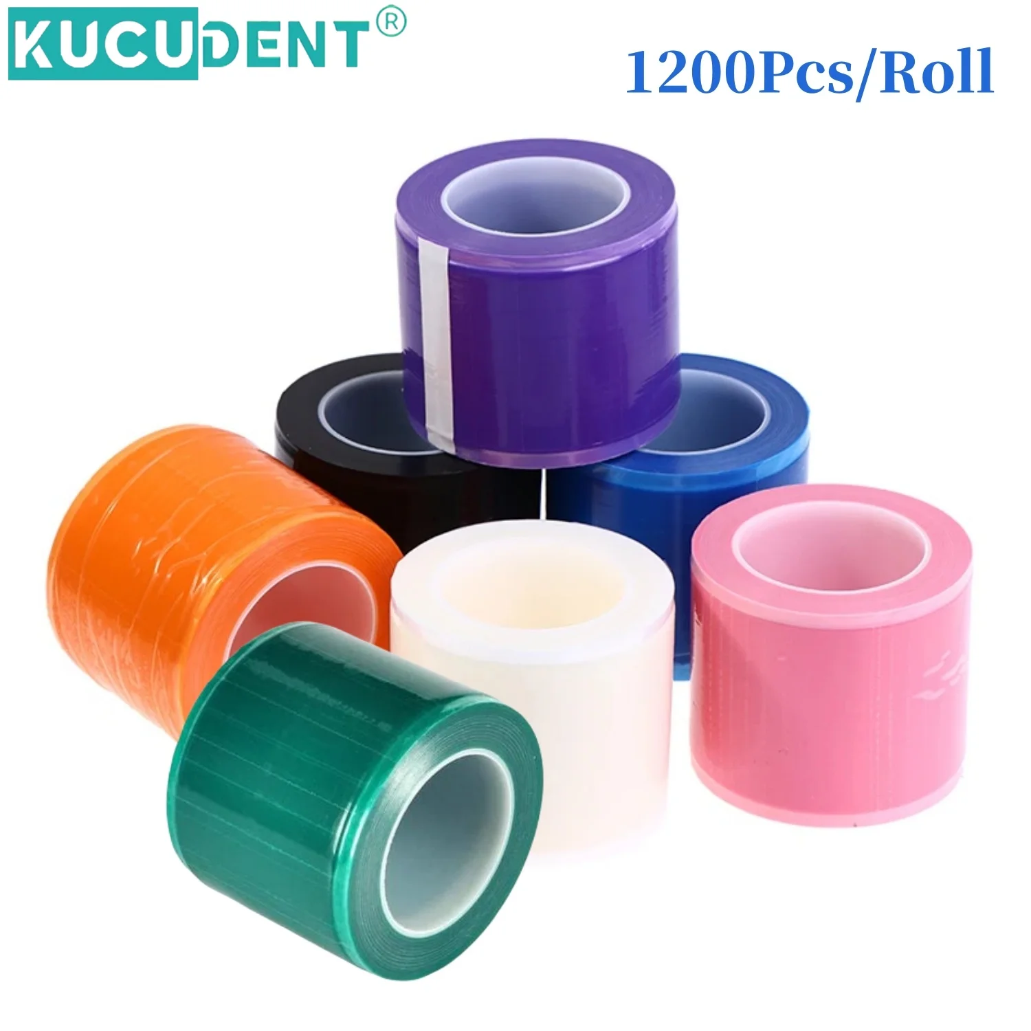 1200Pcs/Roll Dental Barrier Film Covers Disposable Plastic Protective Film Anti-fouling Waterproof Band Clear Isolation Membrane