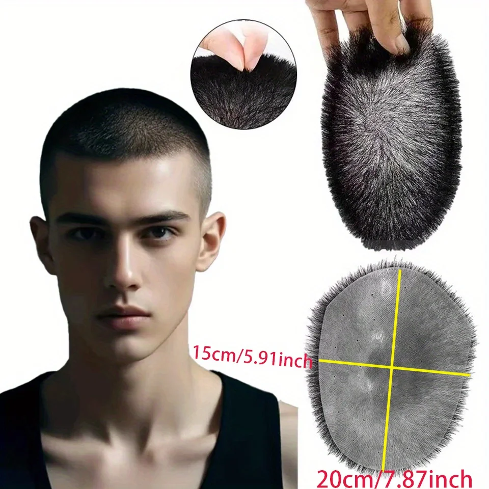 Heißer Verkauf Remy Haar Lager Super Dünne Haut Basis 100% Echthaar Toupet Männer Perücke Ersatz PU Silikon Toupet
