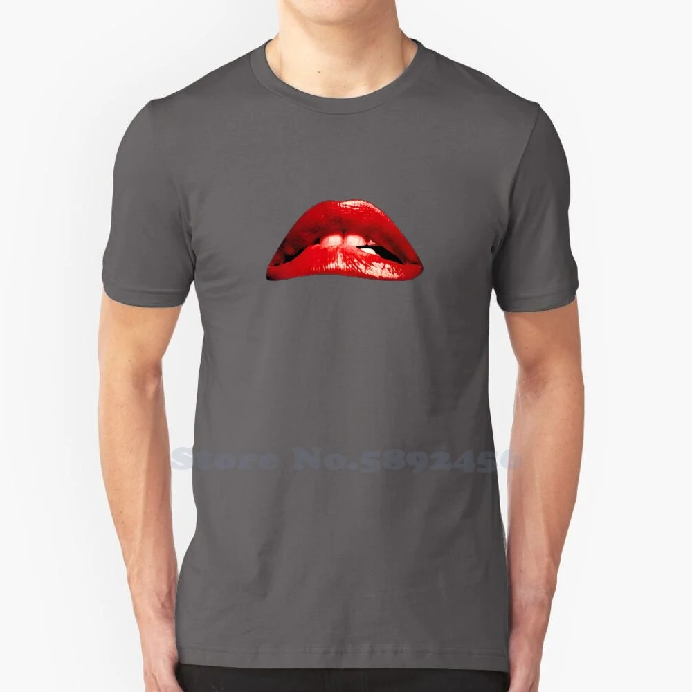 Rocky Horror Picture Show - Lips 100% cotton T-Shirt Men And Women