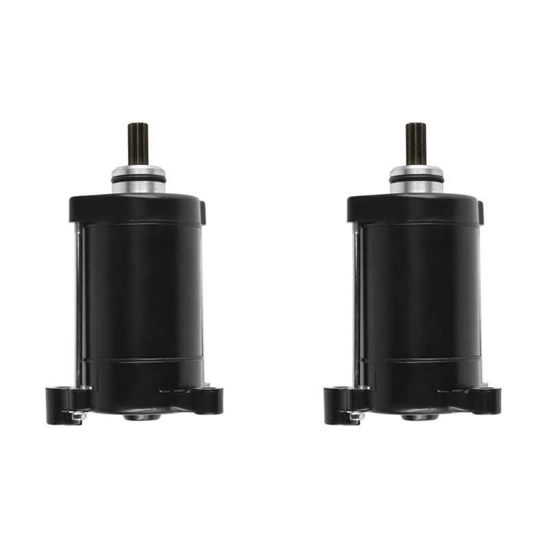 2X Starting Motor 64X-81800-00-00 For Yamaha Waverunner GP760 XL760 Waveraider RA760 Waveblaster WB760 Waveventure