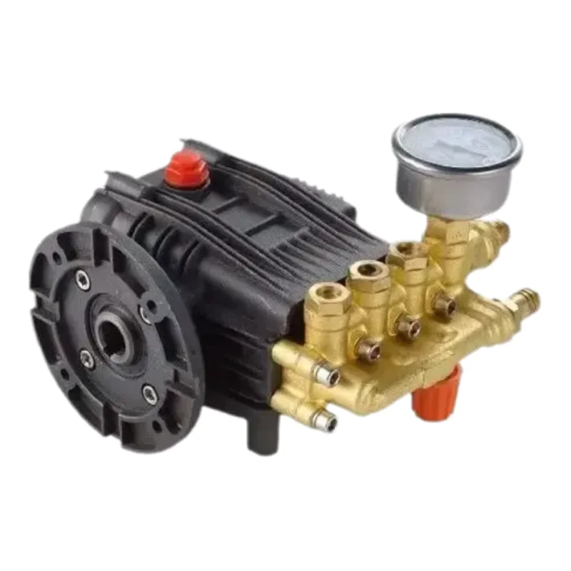 1208 Triplex Plunger Pump 2-8LPM Piston Pump 100Bar Hollow Shaft 16/19mm for Electric Motor Washing Fogging Misting Machine