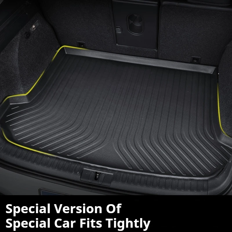 Car Auto Rear Boot Cargo Liner Tray Trunk Mat Carpet For Peugeot 206 207 301 307 308 408 508 2008 4008 Pad Anti-dirty Anti-water