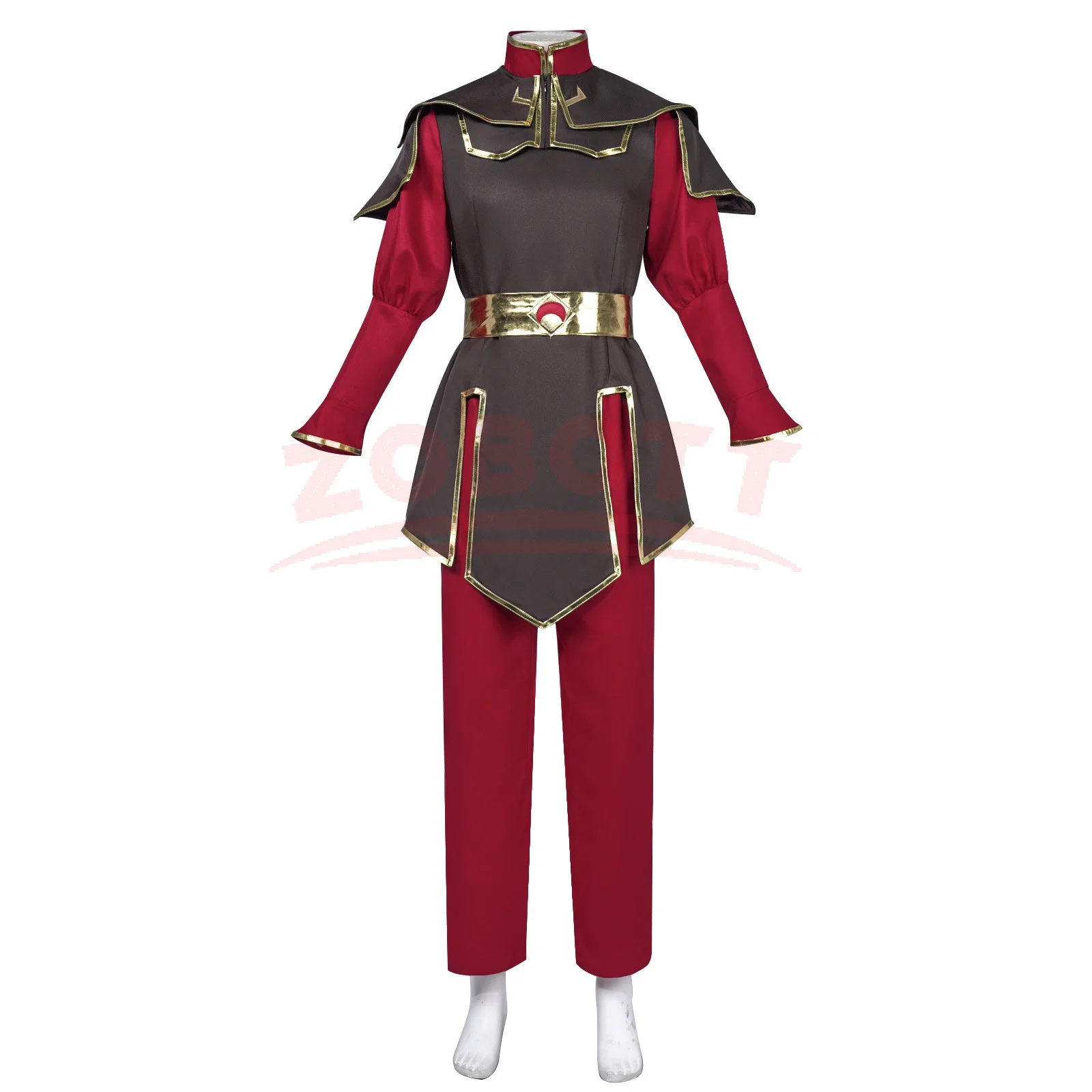 Anime Avatar Cosplay The Last Airbender Azula Cosplay Sets Cosplay Costume Halloween Cosplay Clothings with Suit - view 2