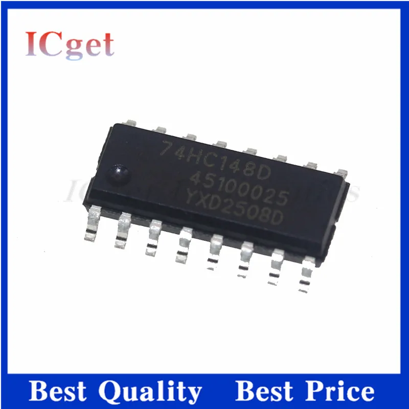 10Pcs New SN74HC148DR 74HC148D HC148 SOP16 Logic Chip