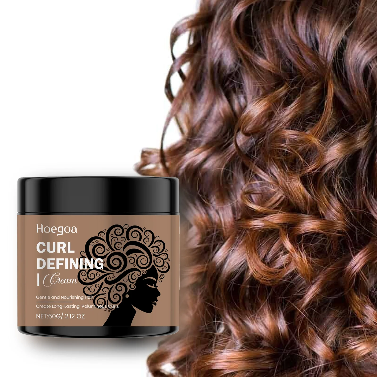 

Deep Nourish Curl Defining Cream Moisturizing Enhance Shine Fluffy Curl Care Conditioner Repair Damaged Hair Styling Mousse