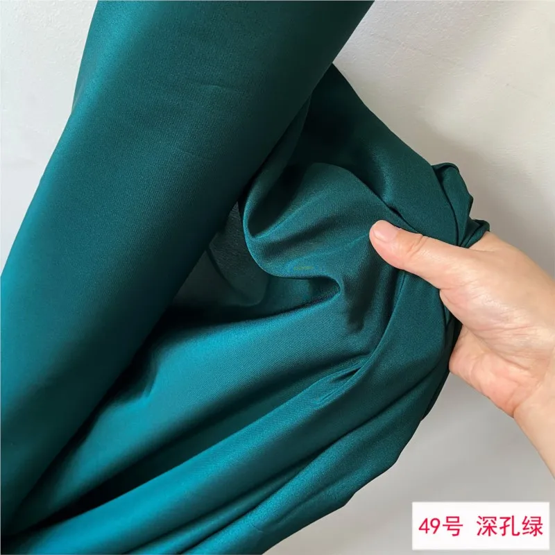 140cm wide 16 momme silk double crepe fabric clothing halter dress shirt