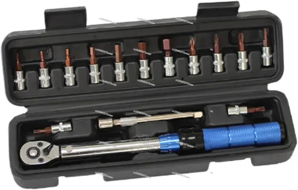 

15-Piece Set 1/4 Preset Torque Wrench 2-24Nm21-piece Set Bicycle Torque Wrench Set 5-25Nm