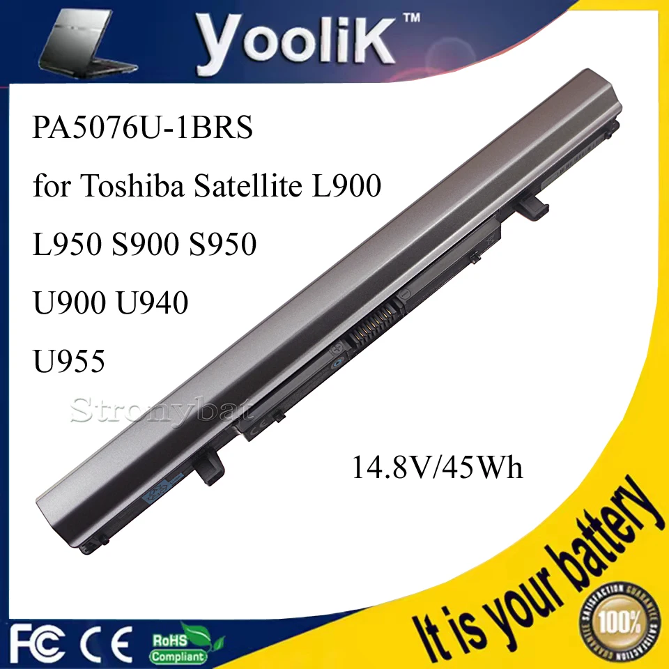 Laptop Battery PA5077U-1BRS PABAS268 PA5076U-1BRS for TOSHIBA Satellite L950D U900 S950D L955 L955D S900 S955