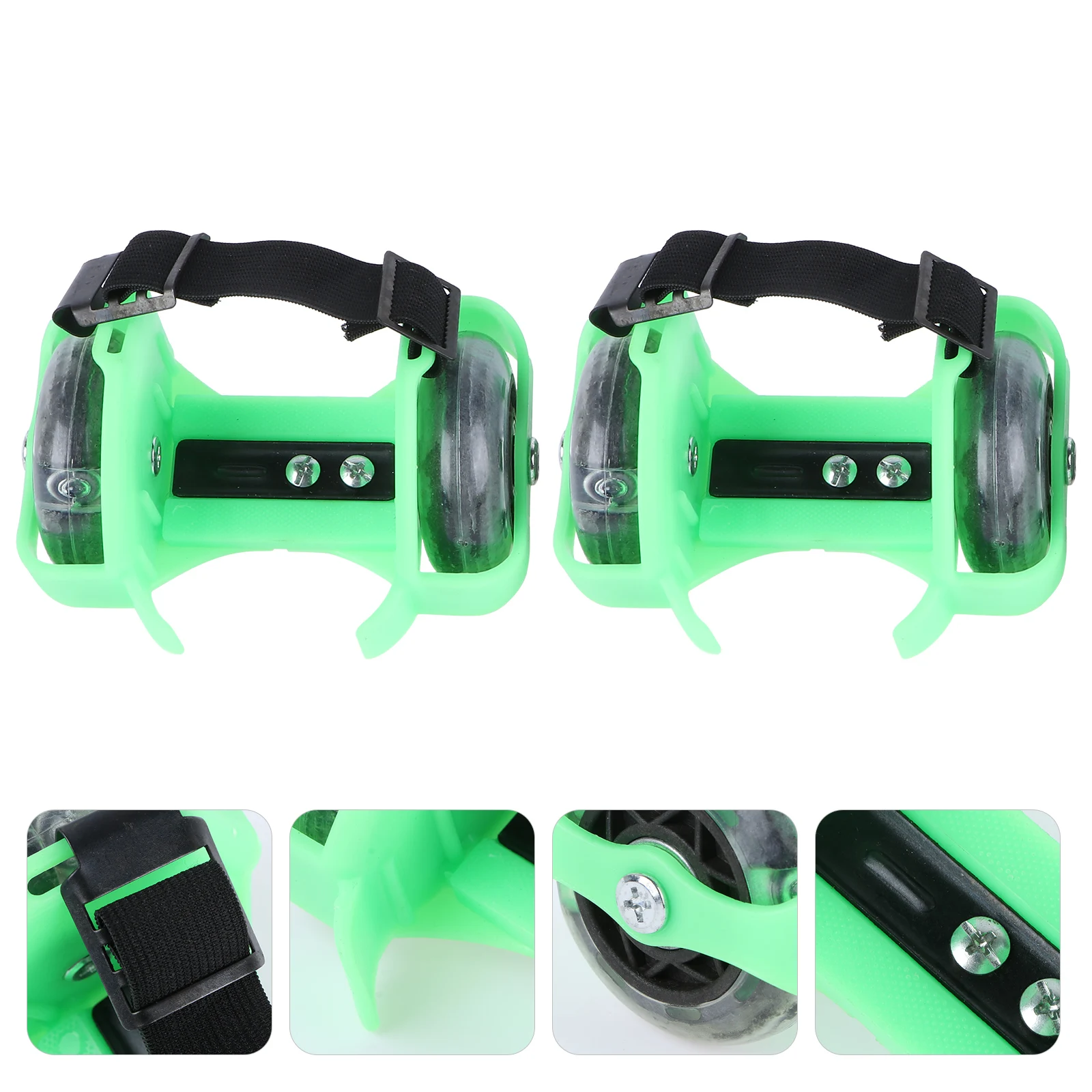 1 زوج متوهجة طاحونة تضيء الزلاجات للأطفال في الهواء الطلق الرياضة الأسطوانة الأحذية قابل للتعديل الأطفال عجلة كعب الزلاجات هدية #6