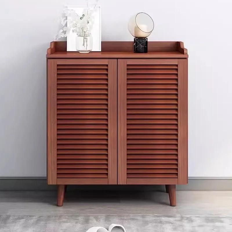 

Big Size Salon Shoe Cabinet Vintage Decoration Interior European Luxury High Shoe Shelf Living Room Sapateira Home Furniture