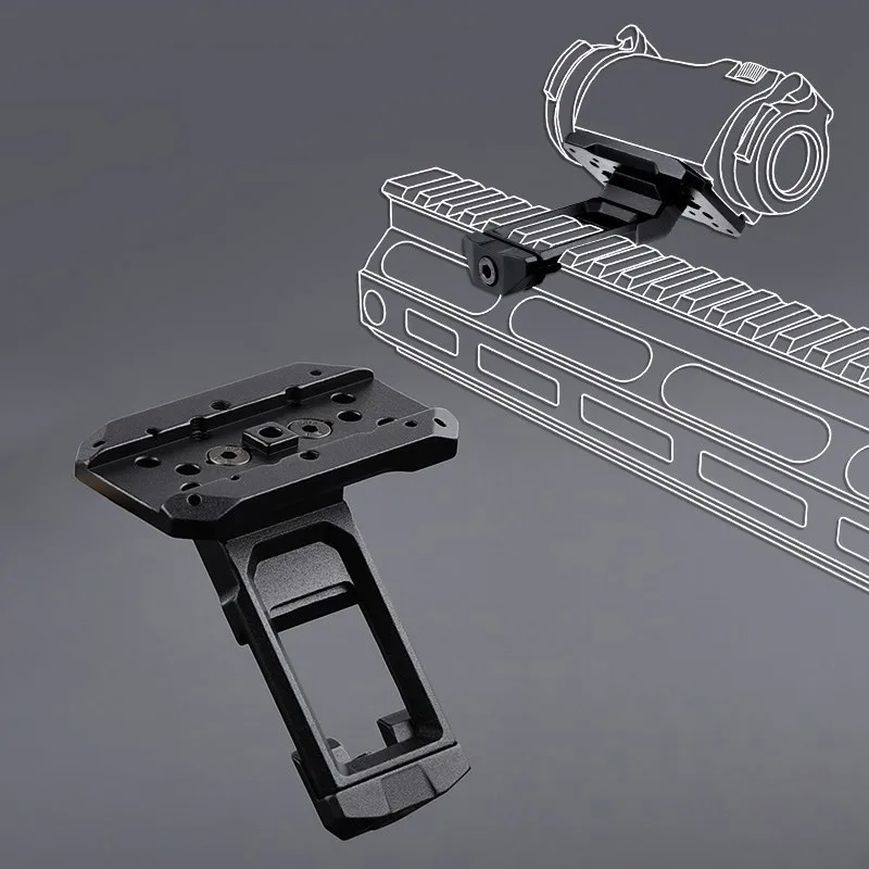 WADSN Tactical Strike Optics Accessory RO/ Red Dot Sights T1 T2 H1 H2 Ambush OM45 45-Degree Optic Mount for Red Dot Sights