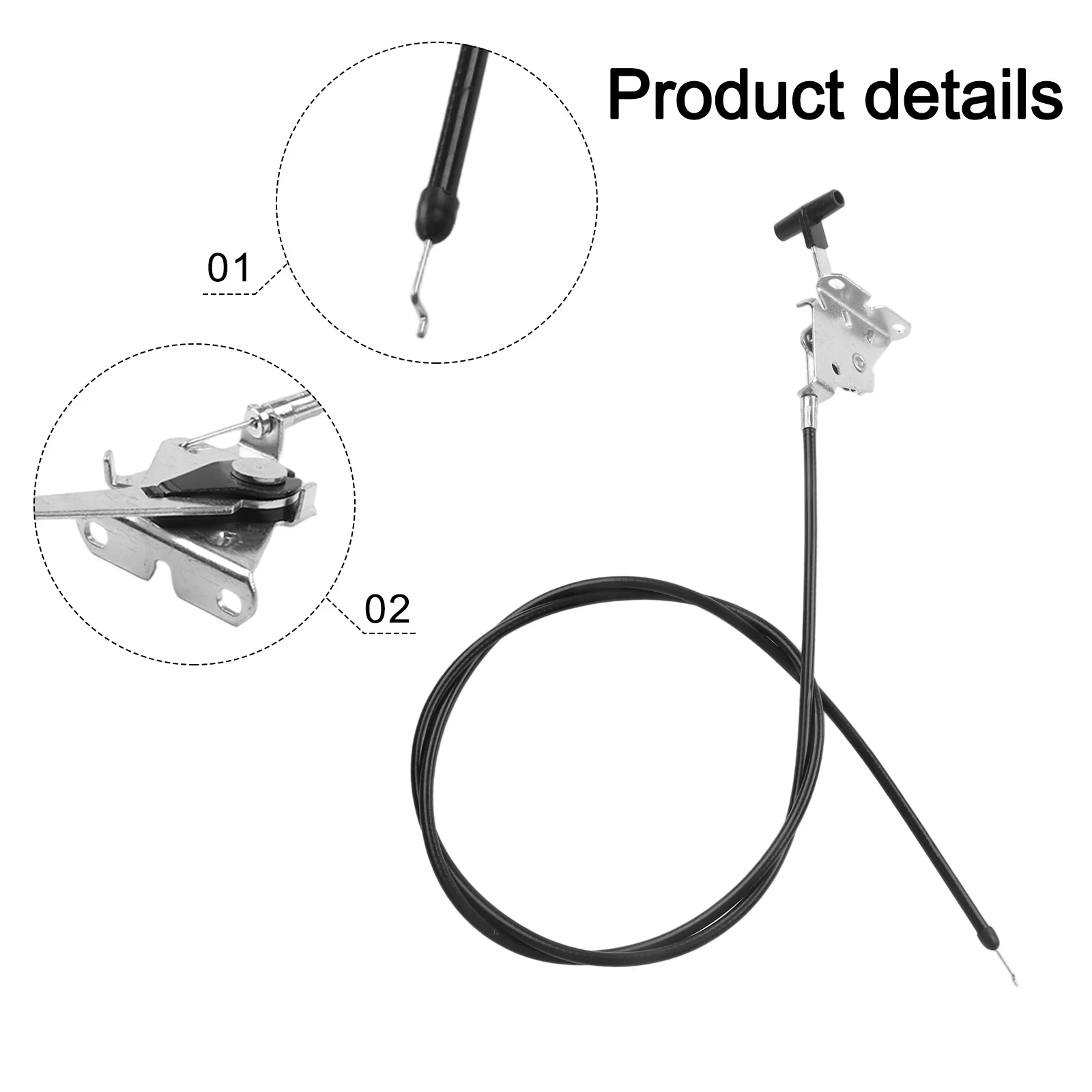 

Трос дроссельной заслонки 52420002 19729-26979 заменяет ручку WS32 WS36, тянущий трос, садовый триммер, детали газонокосилки