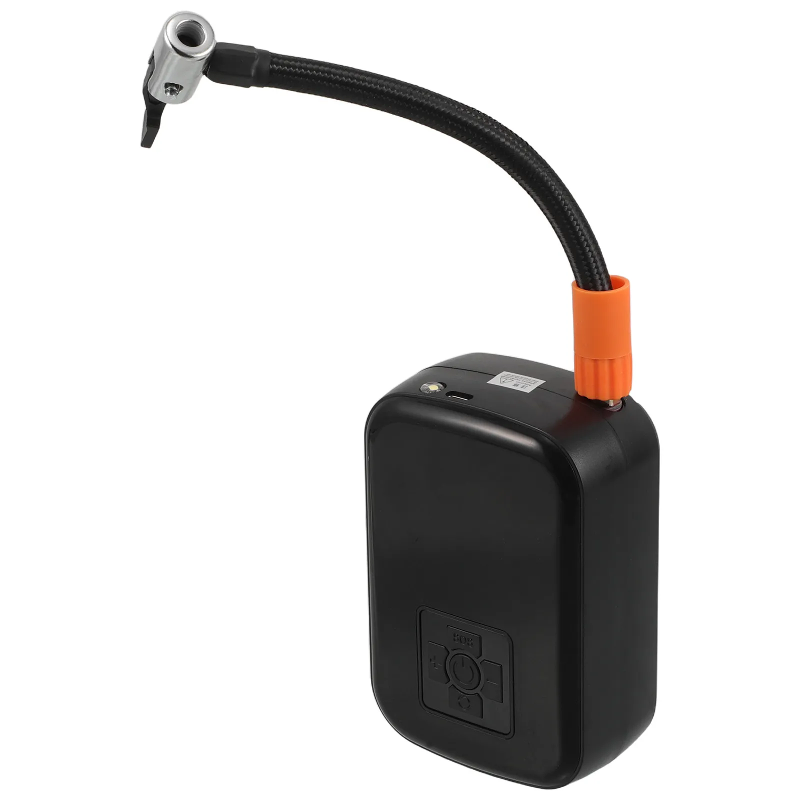 Portable Mini Car Tire Inflator Automatic Shutoff Air Pump for Bike Motorcycle Scooter Tires Compact Lightweight Tire Air Pump