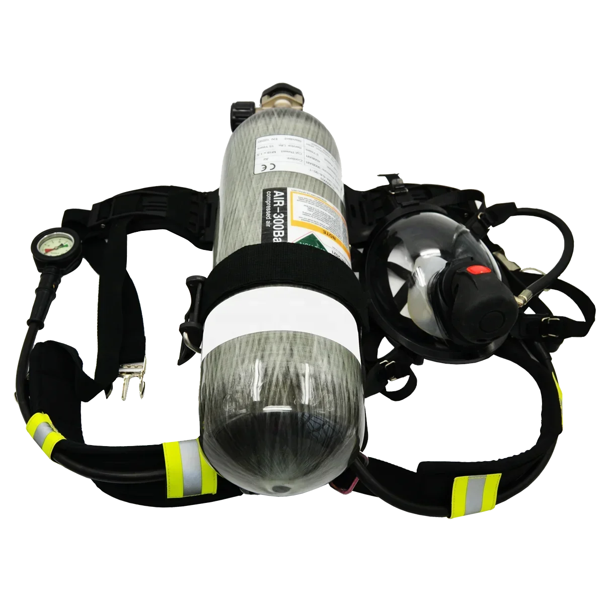 Self-contained breathing apparatus SCBA for firefighter