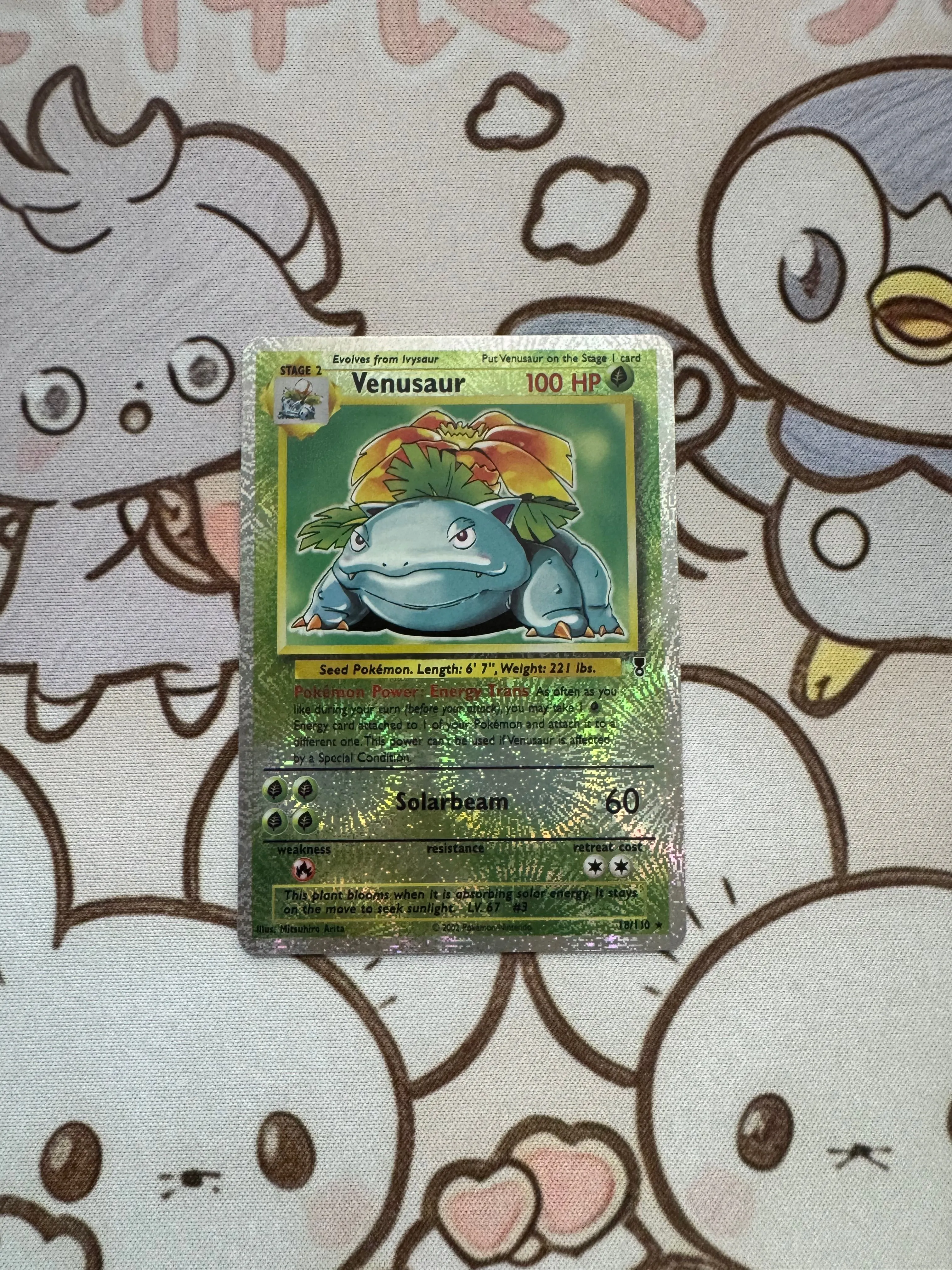 9 sheets/set RetroNostalgicPokémonCards:Venusaur, Rapidash,Magikarp,Dratini,Meowth, Ghastly -DIY Replica Collector'sTrading view 3