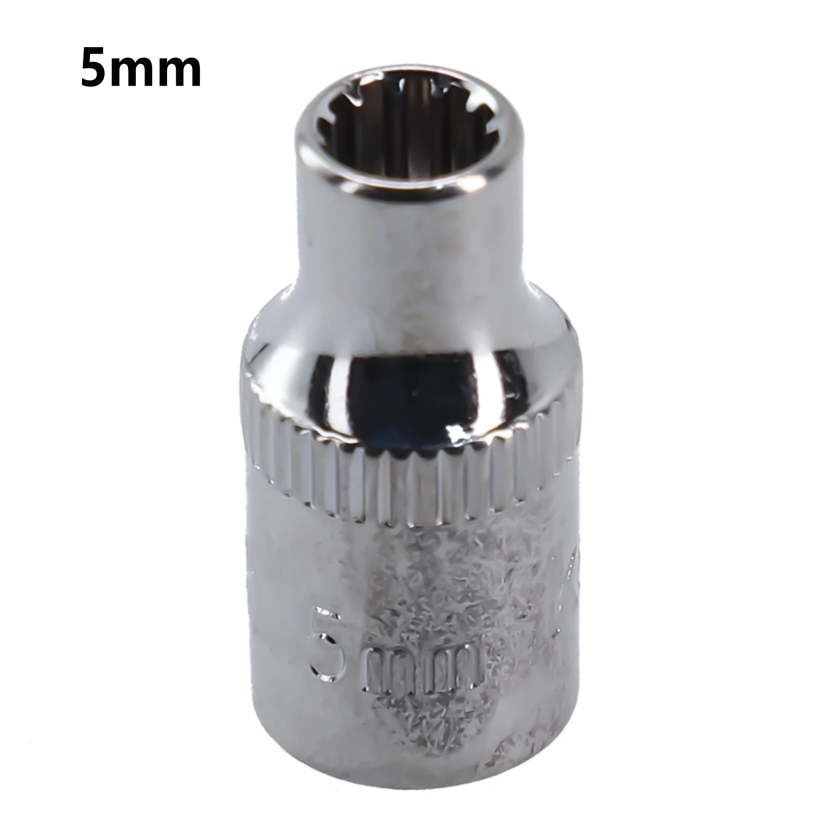 1pc 12 Point Socket Bit 1/4 Square Drive Mirror Short Head For Ratchet Wrench 4/4.5/5/5.5/6/7/9/10/11/12/13/14mm Hand Tools