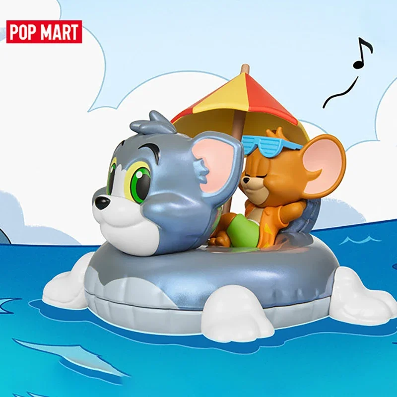 

POPMART TOM And JERRY Funfair Series Blind Box Anime Figure Guess Bag Ornament Figurines Dolls Model Gift