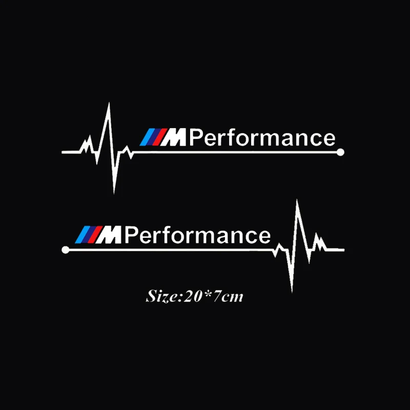 2Pcs Car Body Sticker For BMW E28 E30 E36 E46 F84 F87 F10 F20 F30 G20 G30