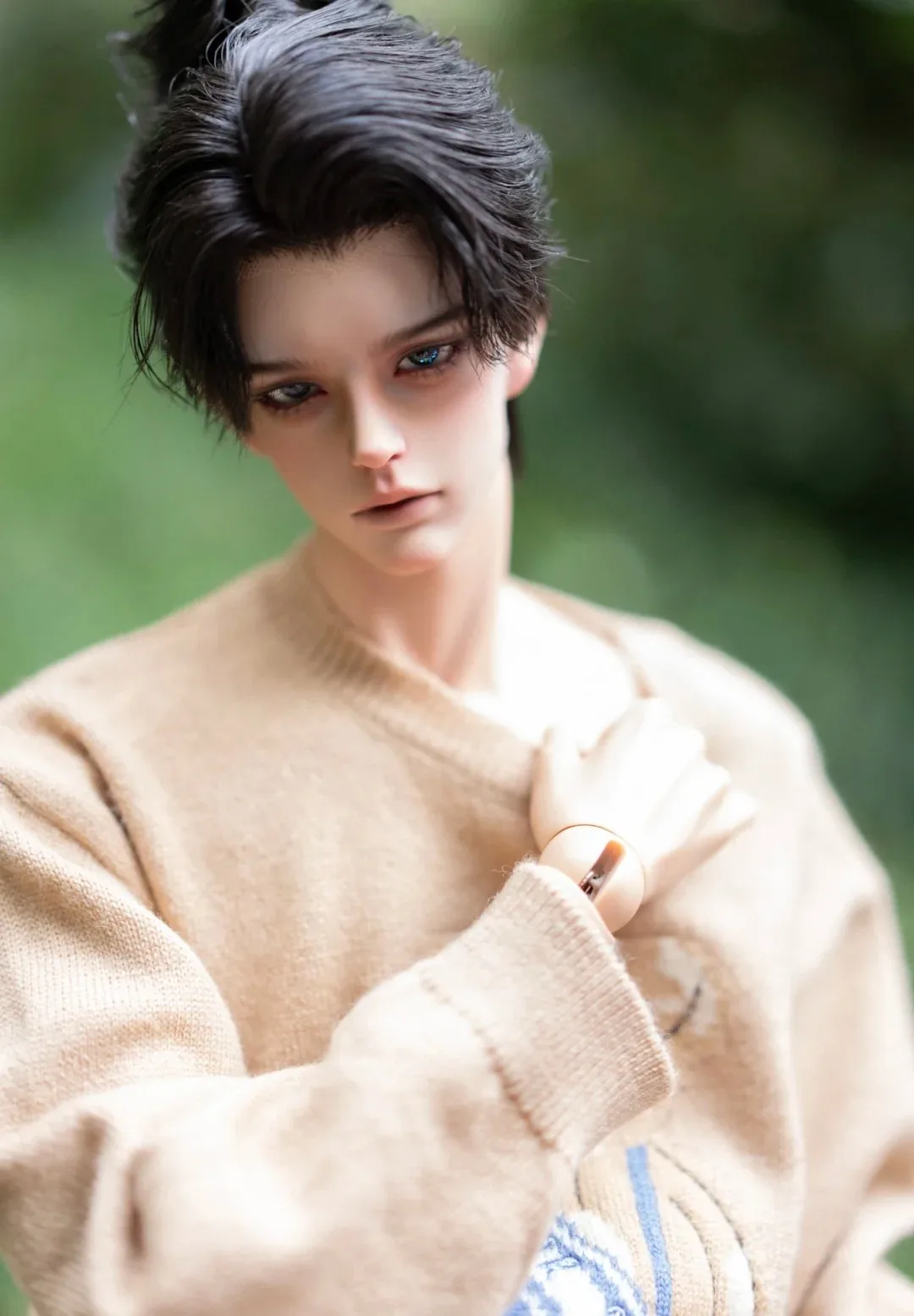 レジンドール,筋肉のライオンの形をした人形,強いおんどり,男の子へのギフト,新しい,SD, BJD,1/3