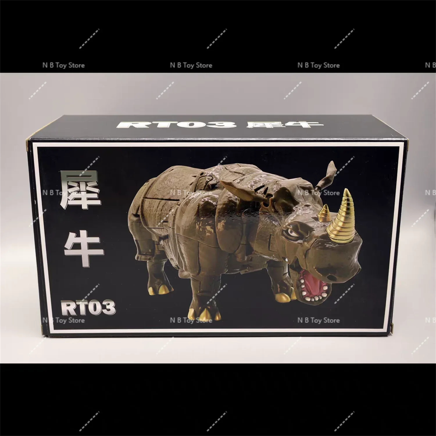 Transformation RT-03 RT03 Ramhorn Beast Wars KO MP59 Action Figure with Box