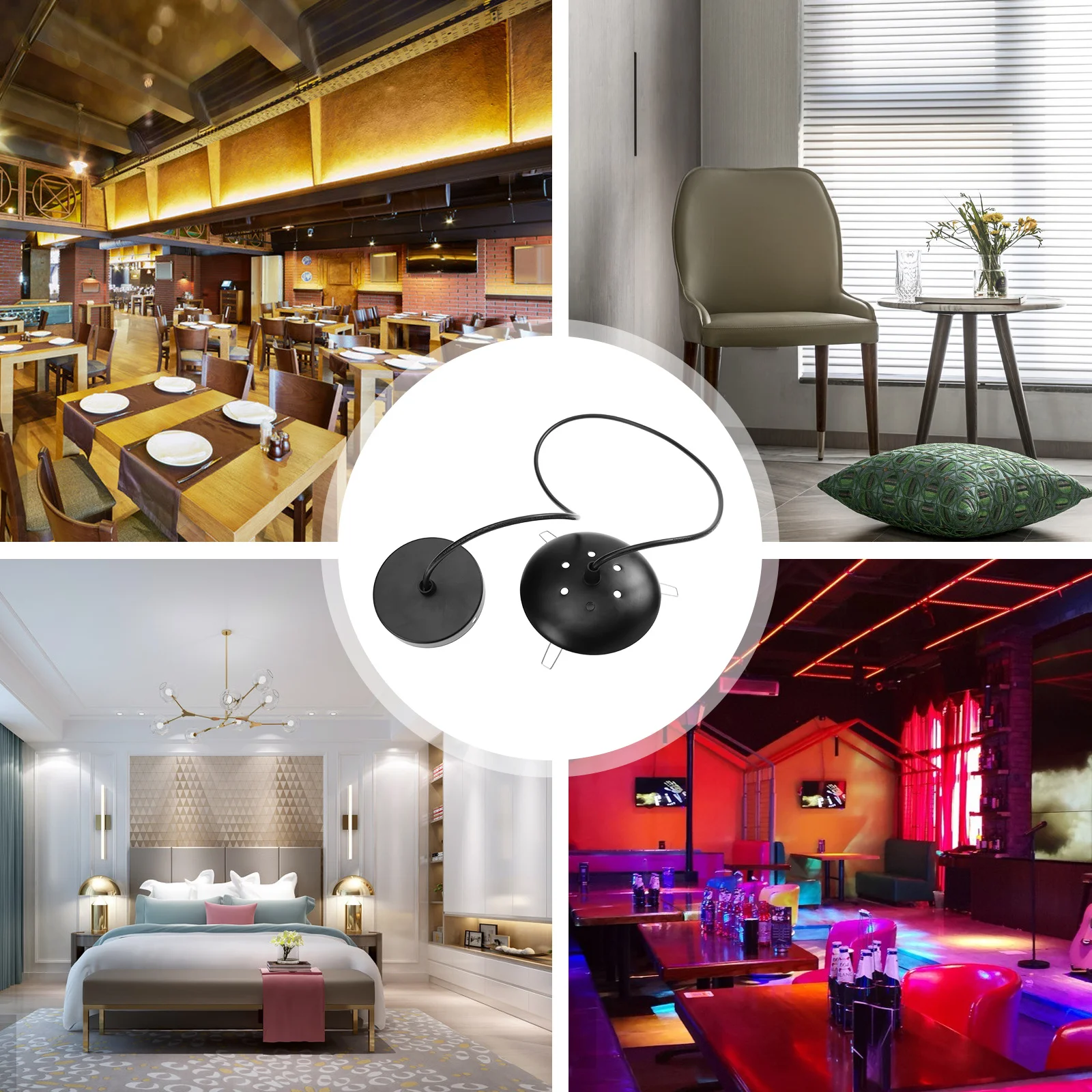 

1 шт. E27 подвесной держатель лампы вентиляционное отверстие цоколь для лампы креативный прочный держатель лампочки практичный подвесной светильник аксессуар