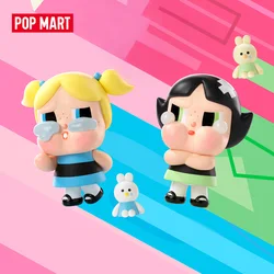 POP MART CRYBABY X Powerpuff Girls Series Mystery Box by Molly 1PC/12PCS POPMART Blind Box Action Figure Cute Toy Birthday Gift