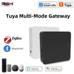 Tuya Multi Mode ZigBee Bluetooth Gateway Hub Wireless Smart Home Appliances telecomando Bridge Support Alexa Google Home