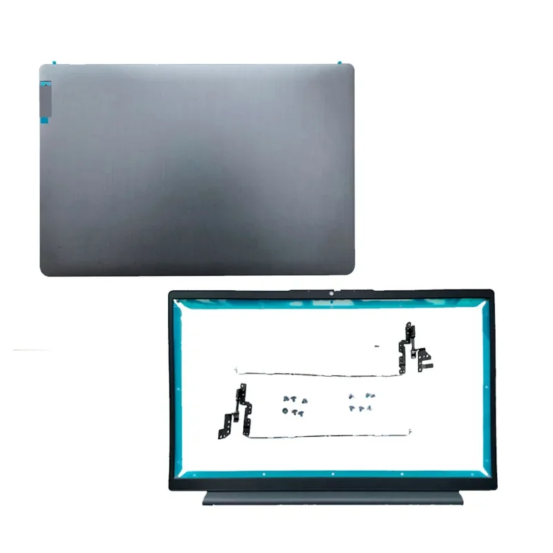 New for Lenovo IdeaPad 3-15itl6 3-15alc6 82h8 LCD back cover front bezel Silver