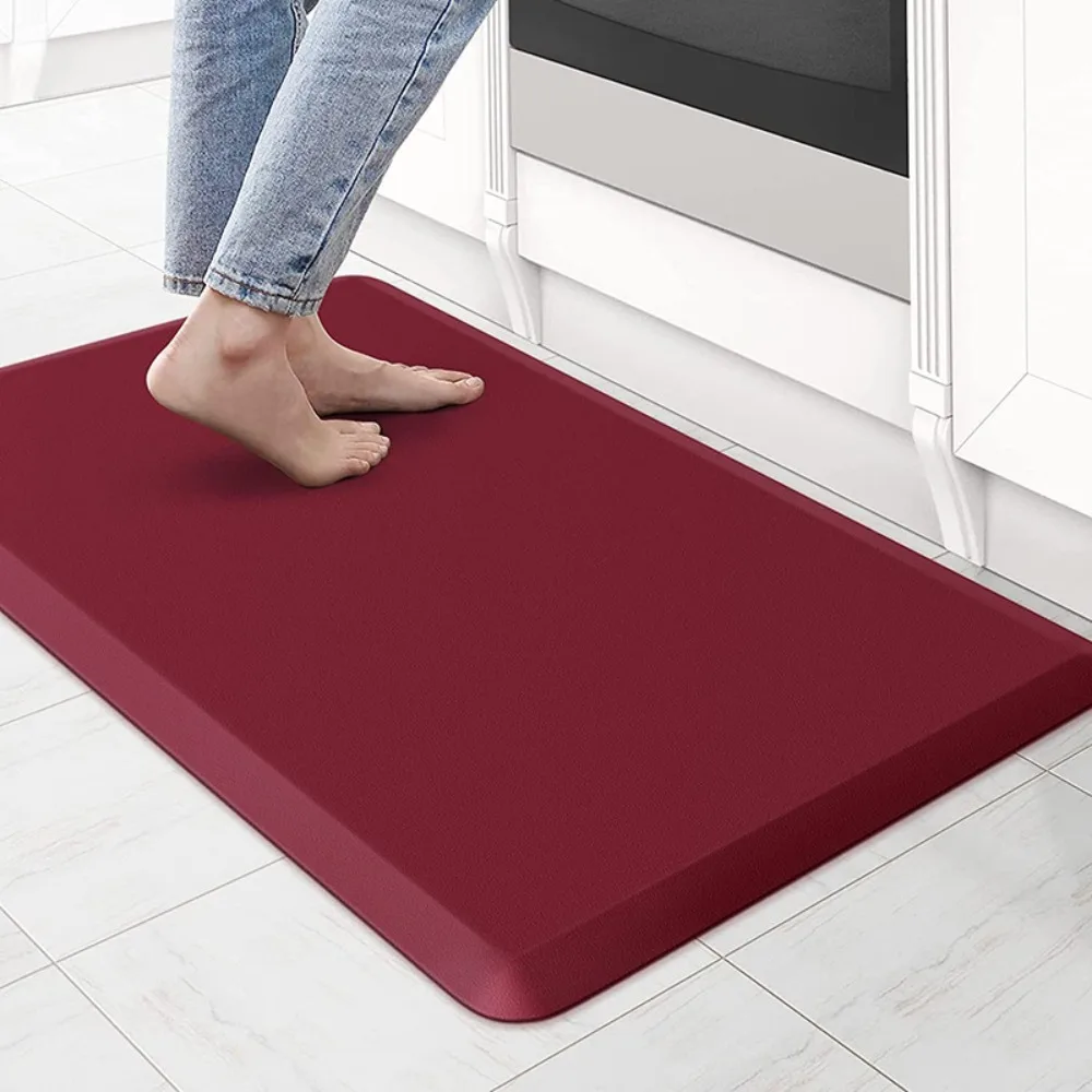 

Runner Rug Anti Fatigue Kitchen Standing Mat Non Slip Waterproof Kitchen Rug Wear-resistant Soft Floor Mats Office