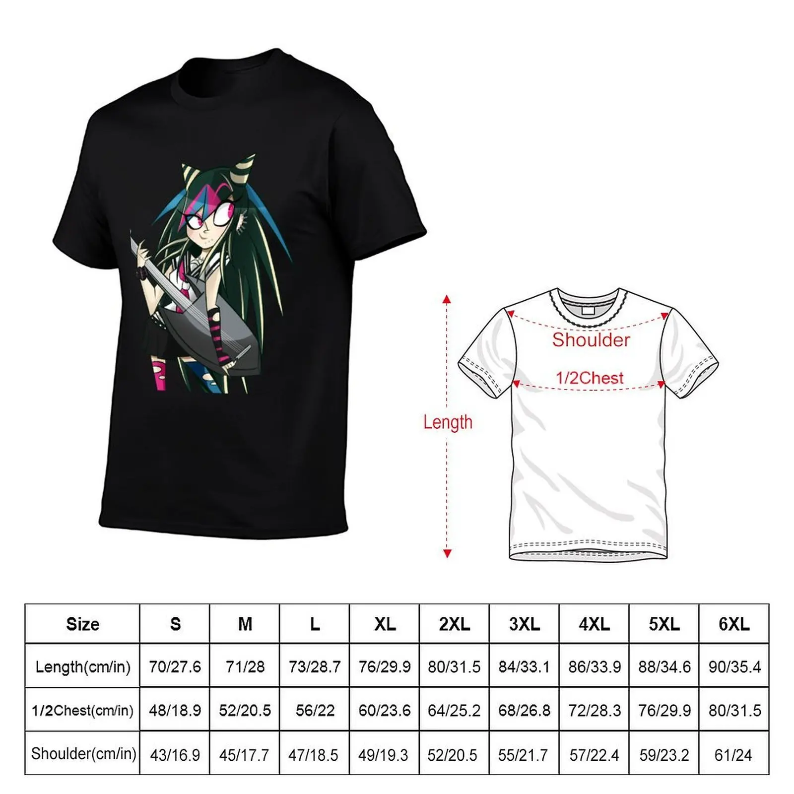 Ibuki Mioda T-Shirt t shirts with prints cotton t shirt pack man t shirt luxury T-shirt