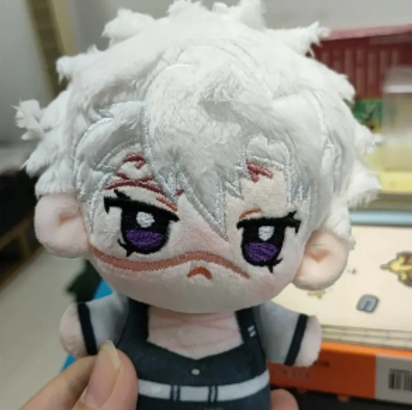 

10cm Demon Slayer Shinazugawa Sanemi Cosplay Cotton Doll Stuffed Toys Attribute Plushie Gift Pendant Keychain Christmas Present