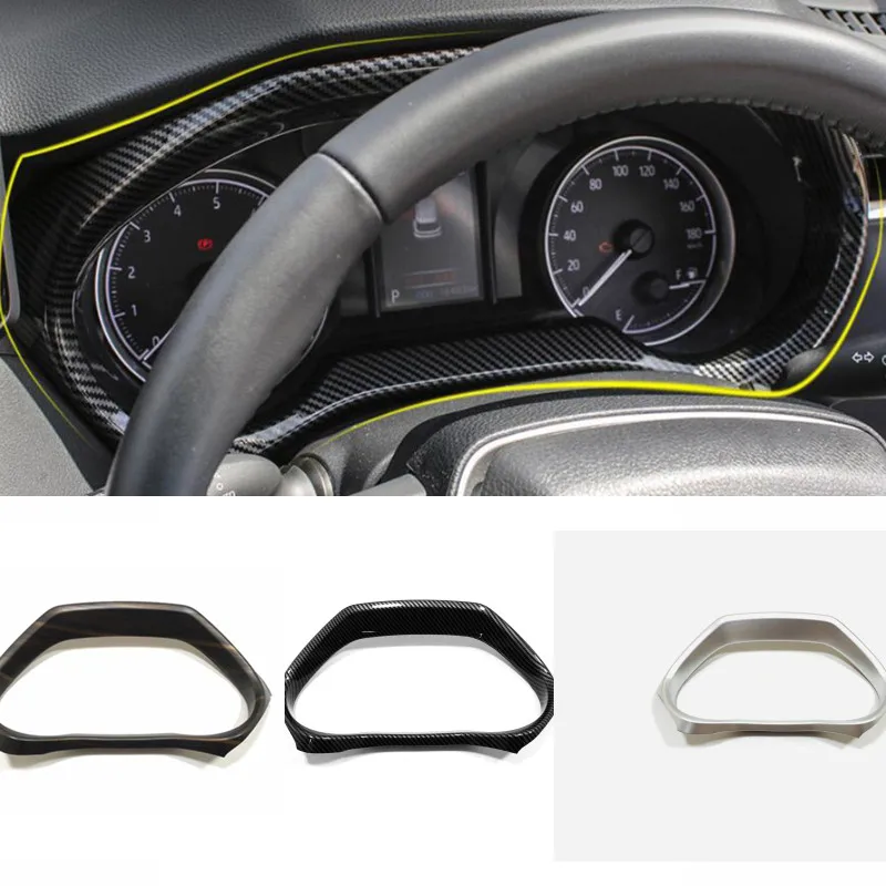 

Car Interior Instrument Panel Frame Protect Decor Cover Trim For Toyota Harrier Venza 2020 2021 Car Decoration
